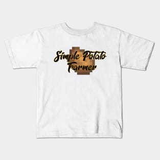 Simple Potato Farmer (Stardew Valley) Kids T-Shirt